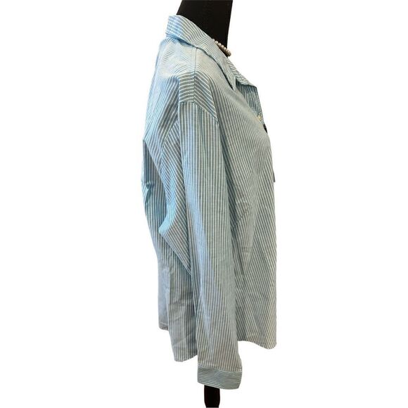 Women Long Sleeve Button Down by Lee - Picture 2 of 5